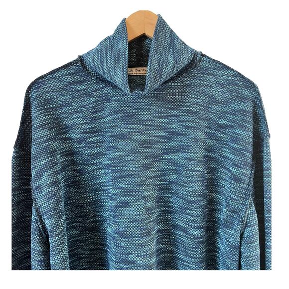 NWT Free People Turtleneck Blue Sweater - Picture 6 of 11